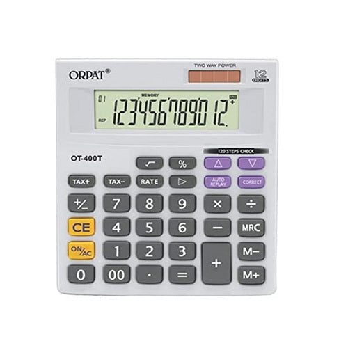 Orpat Check and Correct Calculator OT-400T