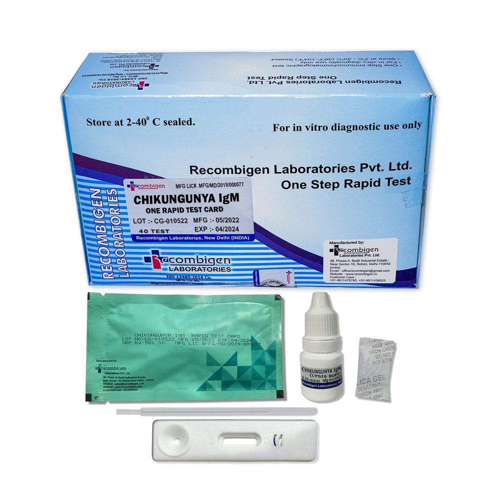 Recombigen Chikungunya Igm Rapid Tests