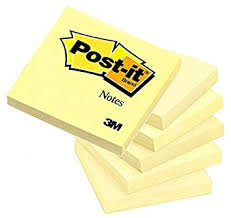 3M Post-it Sticky Notepad 3" x 4"