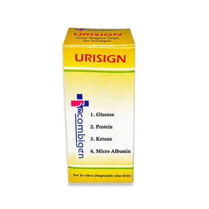 Urisign 4P Test Strip-Glu, Pro, Ket, Micro Albumin