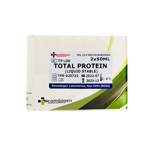 Total Protein,For Laboratory,Packaging Size: 2X125