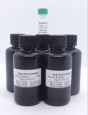 Pathozyme Liquid Glucose Reagent GOD POD Kit 5x100ml,