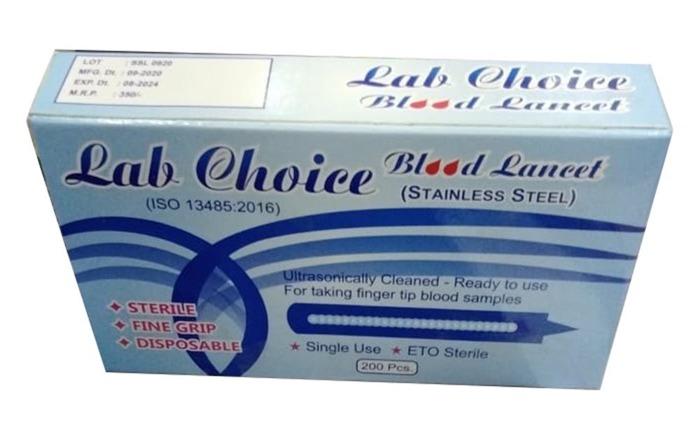 Lab Choice Stainless Steel Blood Lancet
