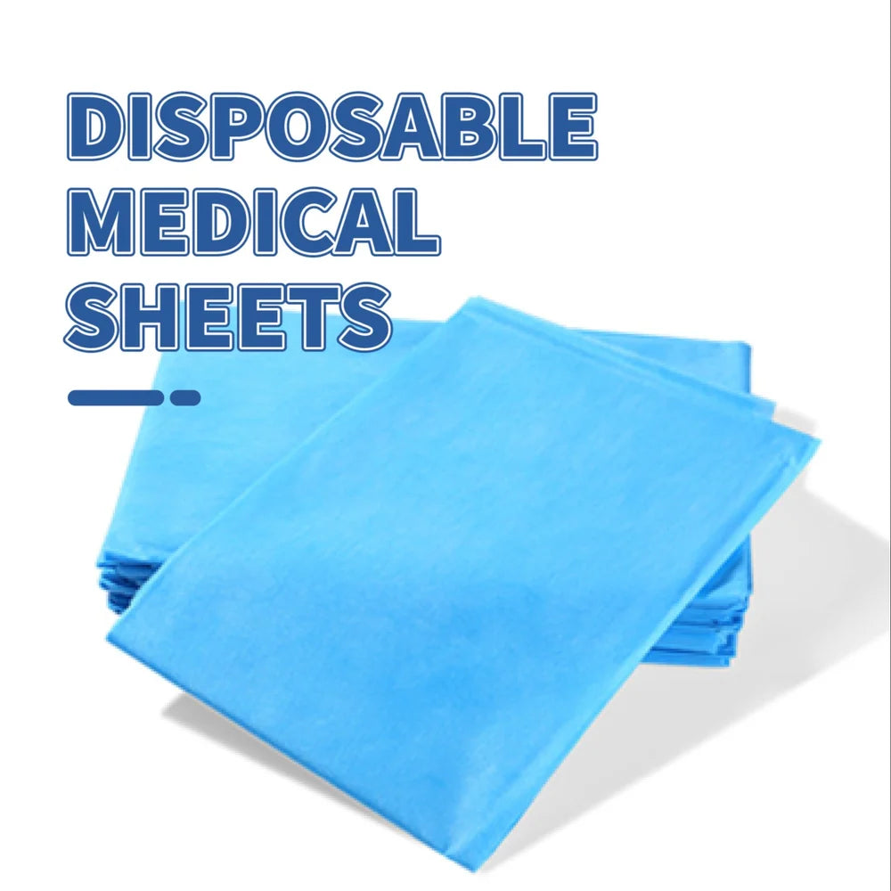 Plain White Laminated Non Woven Bed Sheet, For Hospital