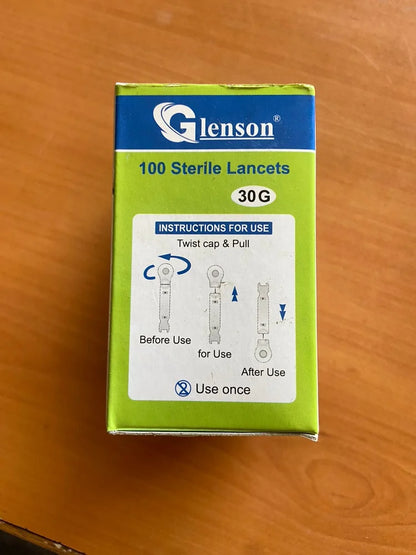 Plastic Lenson Sterile Lancets Flat