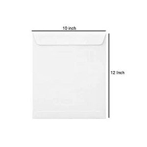 White Envelope 100GSM - 12" x 10" (Pack Of 100)