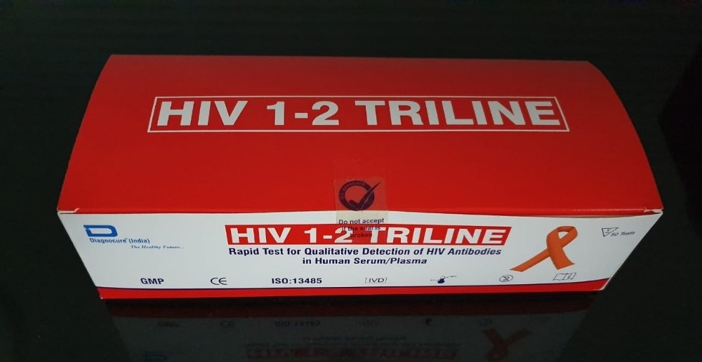 Hips Xamin HIV Test Card