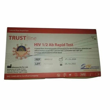 TRUST LINE Hiv Rapid Card