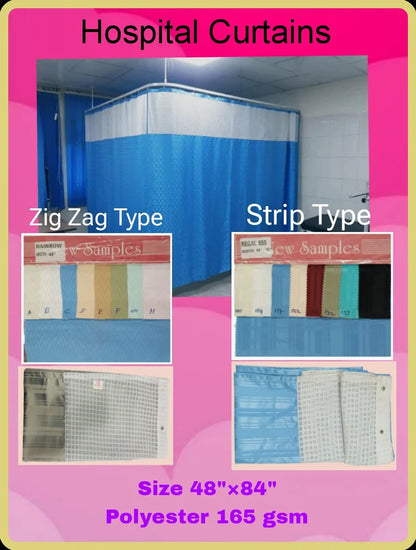Polyester Hospital Curtains