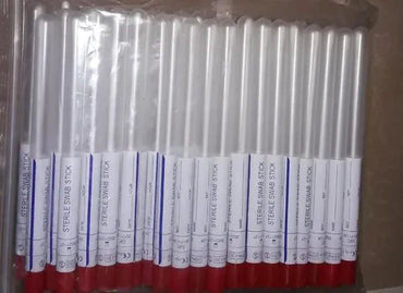 Sterile Wooden Swab Sticks with Tube