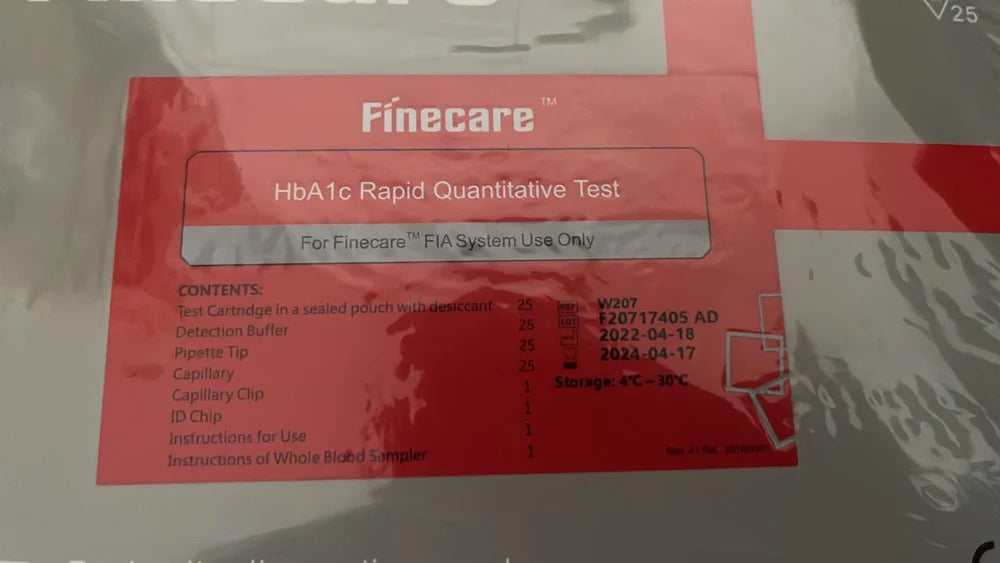 Wondfo Finecare HbA1c Rapid Quantitative Test